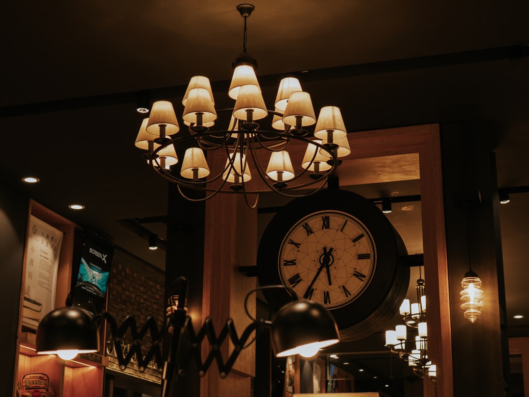 Photo Elegant chandelier